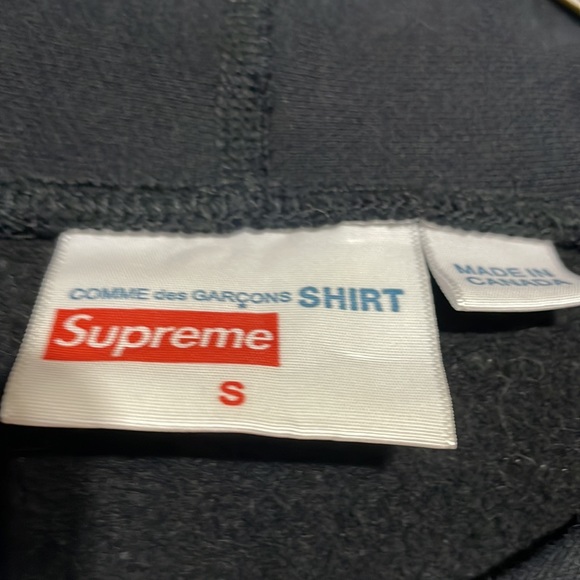Supreme Comme Des Garçons Shirt Hoodie - Picture 3 of 5